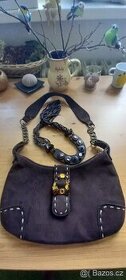Nová kabelka + šperk- ruční práce