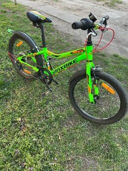 Dětské kolo MAXBIKE Junior 20"- zelené