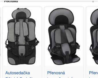 Přenosná autosedačka
