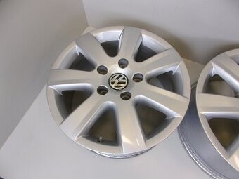 4x alu disky VW Touareg 7,5x17 ET50 5x130x71,5 - 1