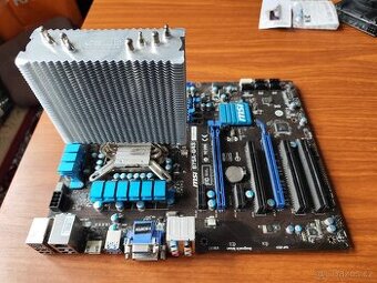 Základní deska MSI B75A-G43 +procesor