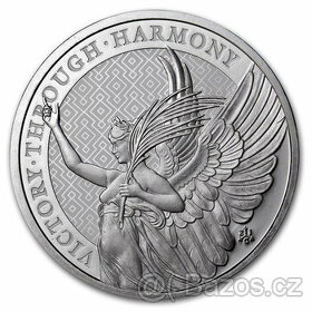 1 oz stříbrná mince Královniny ctnosti Victory 2021 - 1