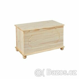 Truhla na hračky z masivního borovicového dřeva