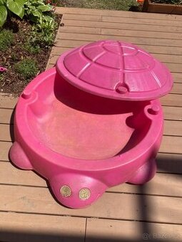 Pískoviště Little tikes želva růžová