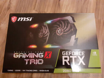 Prodám MSI GeForce RTX 2080 SUPER GAMING X TRIO
