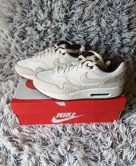 Nike Air Max 1 Krémová/Tělová - 1