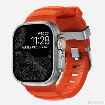 Apple watch Nomad Rocky Point Band Magma/Natural, limited - 1