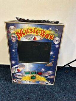 Jukebox na zeď, na mince, uvnitř PC- retro