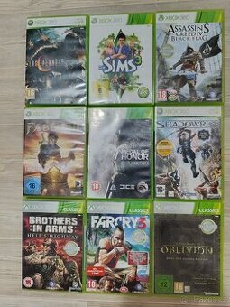 Hry na Xbox 360 - 1ks - 150kč