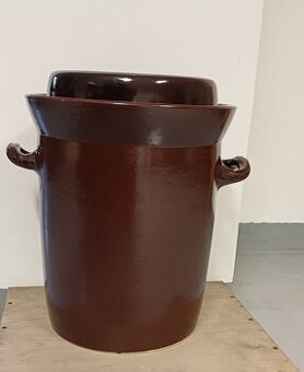 Zelák s uchy 25 l + víko