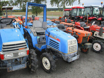 Malotraktor Iseki Sial 15 s rámem, parádní