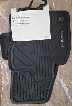 Gumove koberce originál - VW T-Roc