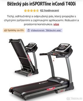 Běžecký pás inSPORTline inCondi T400i
