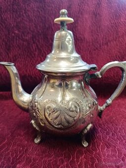 Konvice na čaj-postříbřená