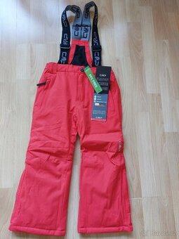 Nové dívčí zimní lyžařské kalhoty, oteplovačky, 110/116