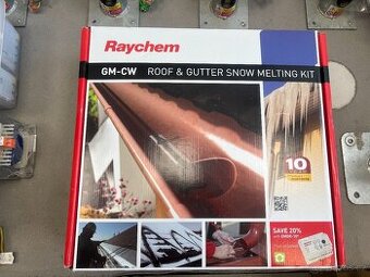 57m Topný kabel RAYCHEM, venkovní aplikace GM-2CW 30W 230V