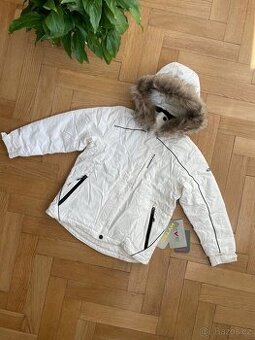 Nová dívčí zimní značková bunda Five Seasons 9-10 let