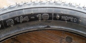 pneu a duše babeta,jawa ne pionýr nebo moped stadion