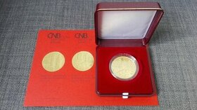 5000 Kč Zlatá mince Mikulov - BK (běžná kvalita), vzácná