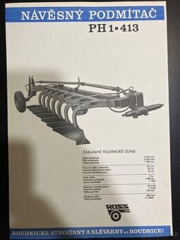 Prospekt ROSS Roudnice - návěsný podmítač PH1-413