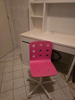 Prodám psací stůl ikea + dětská židle