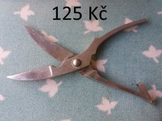 Nůžky na drůbež , příbory na doplnění aj..