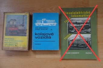 2x Příručka pro strojvedoucí, kolejová vozidla, lokomotiva
