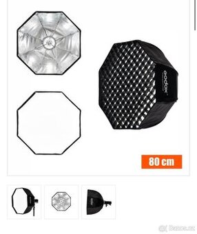 Softbox 80cm s voštinou , Godox s deštníkovým otevíráním , B