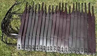 Honební nánosník kožený tmavě hnědý KOMPLET SADA