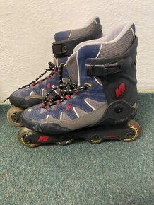 Prodám kolečkové brusle vel.44,5