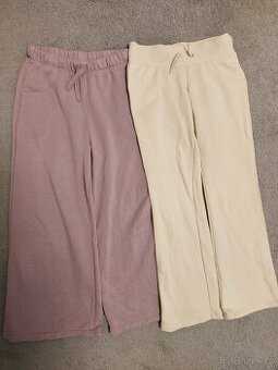 2 ks dívčí tepláky H&M 134