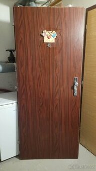 Bezpečnostní dveře P80 - zn. Bedex kompletní, třída 4