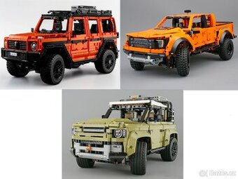 lego technic jeep auta 42126 42177 42110