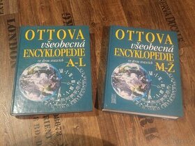 Ottova všeobecná encyklopedie ve dvou svazcích A-L, M-Ž - 1