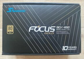 Seasonic Focus SGX Gold 650W modulární