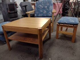 Konferenční stolek, dřevo masiv