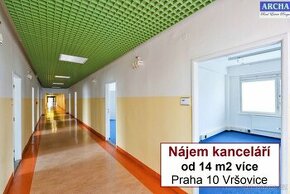 Nájem kanceláře 26 m2, 1 patro, tramvaj, Metro, Praha 10