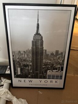 Dekorativní obraz NEW YORK 70 x 50 cm