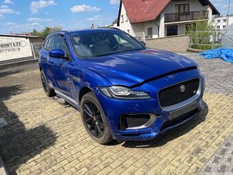 Jaguar F-pace S, r.v.2016, 280kw benzín - po nehodě