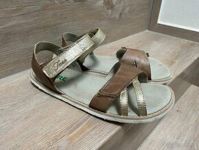 Kožené barefoot sandály vel 41