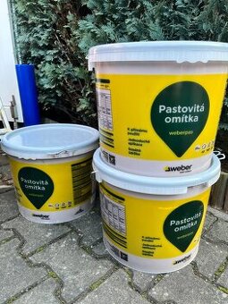 Pastovitá omítka Weberpas (25 kg)