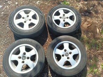 Litá kola s letními pneu 185/65 R14 - 1