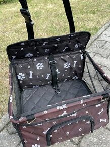 Cestovni box pro pejska do auta