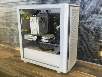 Bílý herní PC – i5-14400F, RTX 3060 12GB, 32GB RAM