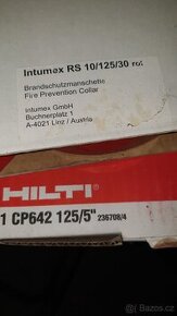 Protipožární manžety Hilti a Intumex - 1