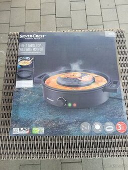 Gril SILVERCREST Hot pot se stolním grilem 2 v 1 - 1