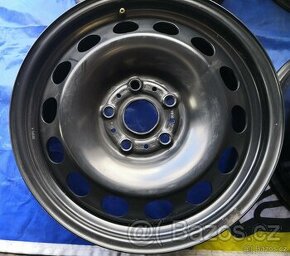 Ocelové Plechové disky 16" 5X112 J6,5 ET46 Škoda Seat VW
