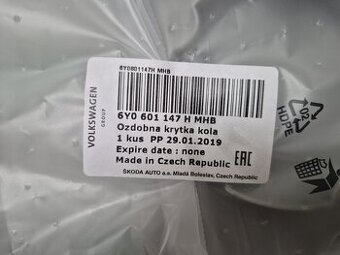 kryt kola (poklice) TUCANUS 6Jx14 Škoda Fabia I