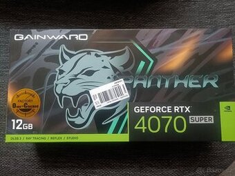 Gainward RTX 4070 SUPER Panther OC 12GB GDDR6v záruce