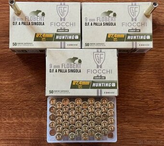 Fiocchi 9mm Flobert jednotná střela